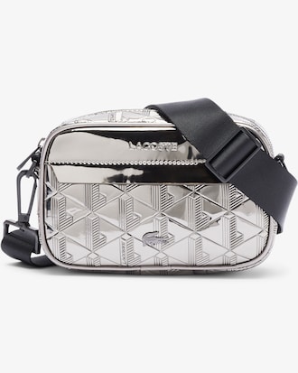 Small The Blend Silver Reporter Bag