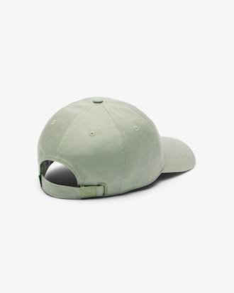 Crocodile Badge Cotton Twill Cap