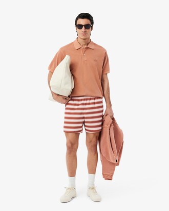 Striped Swim Trunks