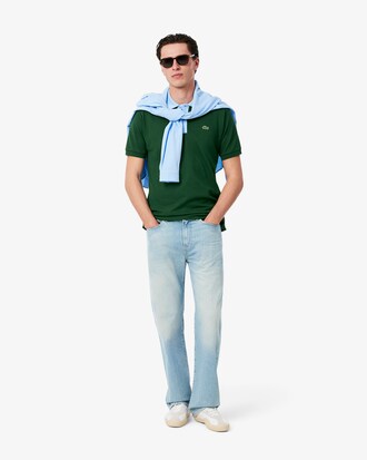 Classic Fit Contrast Collar L.12.12 Polo Shirt