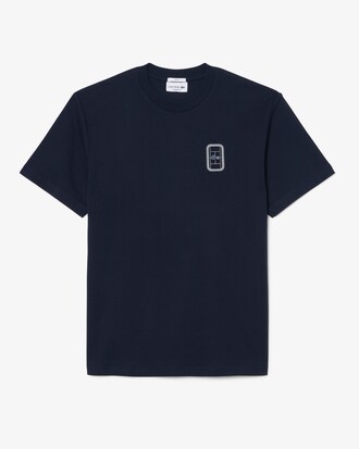Tennis Print Cotton Jersey T-shirt