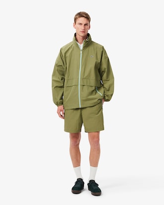 Relaxed Fit Zipped Pocket Shorts