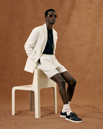 Men's Baseshot Pro Leather Sneakers