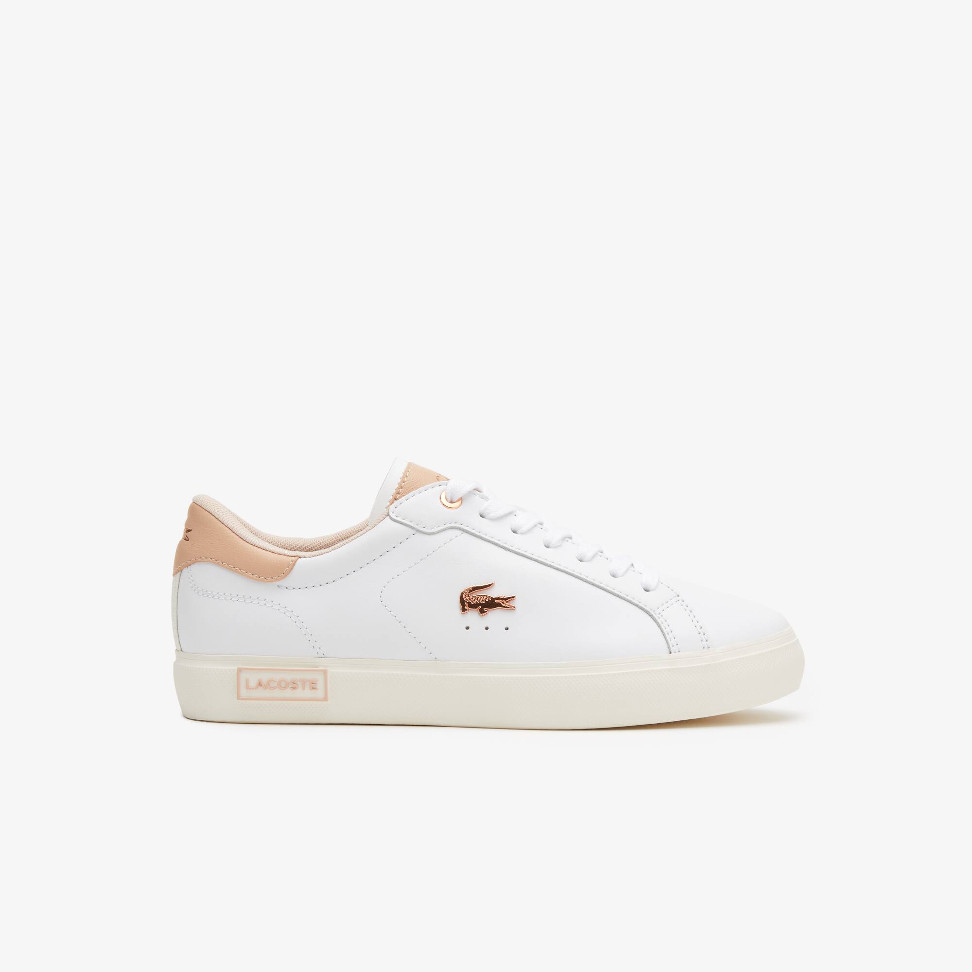 Lacoste Powercourt Leather Trainers 