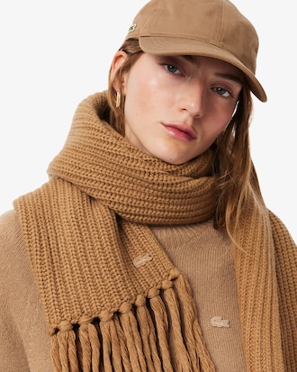 Fringed Wool Scarf