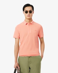 Regular Fit Paris Stretch Piqu&eacute; Polo Shirt