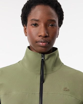 Long Oversized Water-Repellent Parka