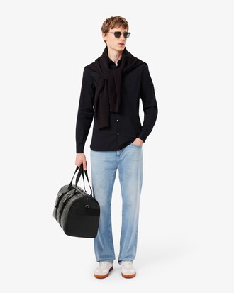 Large Monogram Leather Weekend Bag