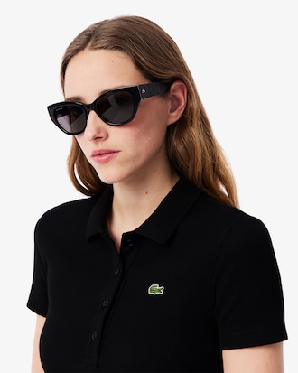 Slim Fit L.12.D Ribbed Cotton Polo Shirt