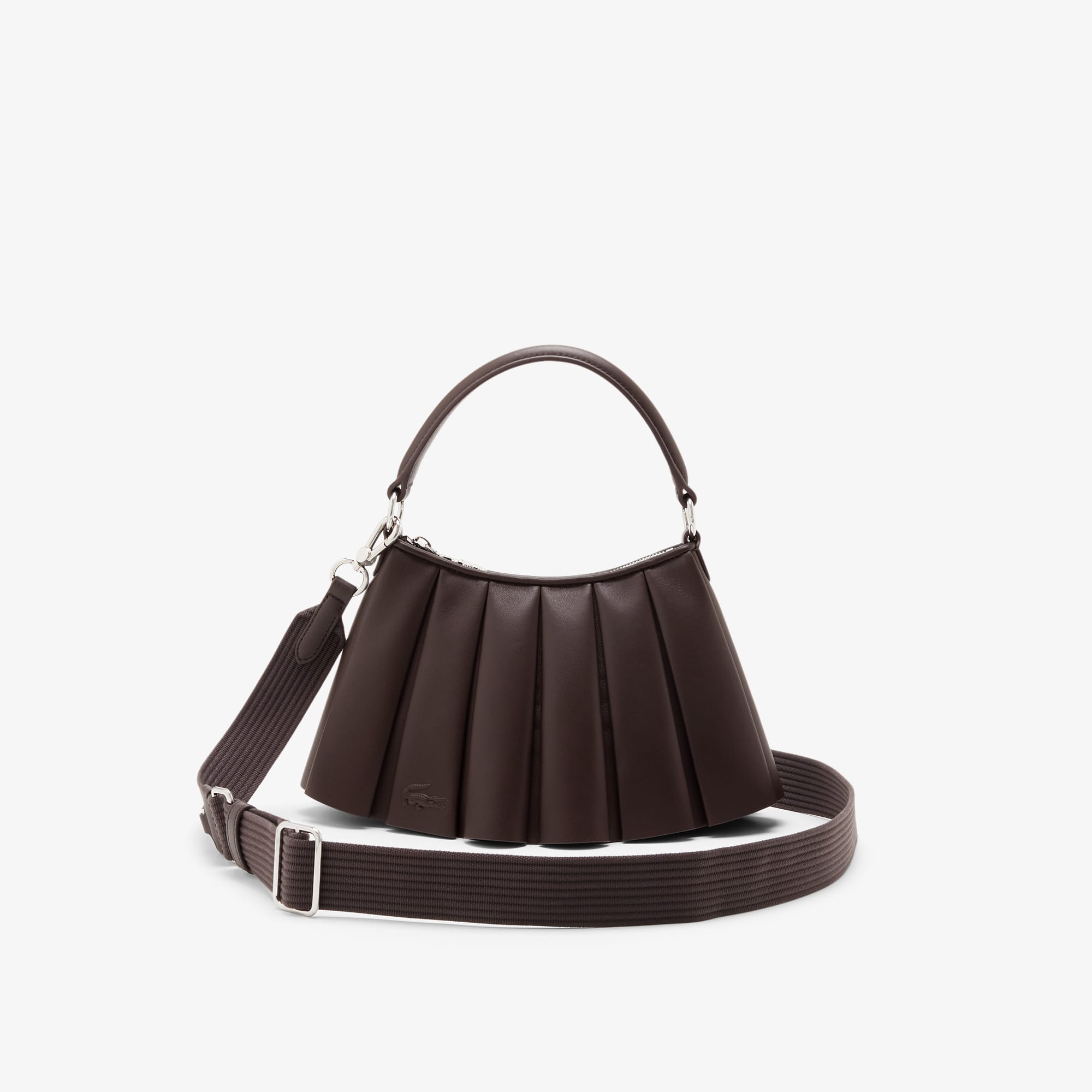 ★LACOSTE★ Women's Lenglen Crossbody Bag NU5011D55G 137 Small Runway Lenglen Leather Bag - Women's Cross Body Bags