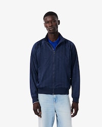 Monogram Jacquard Zipped Jacket