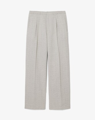 Relaxed Fit Slub Weave Pants