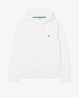 Classic Fit Zipped Fleece Sweatshirt