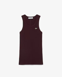 Slim Fit Ribbed Cotton Tank Top