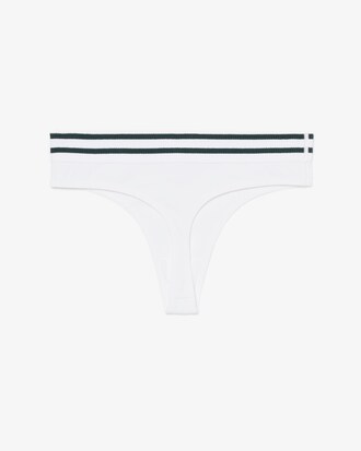 Cotton Stripe Waist String Briefs