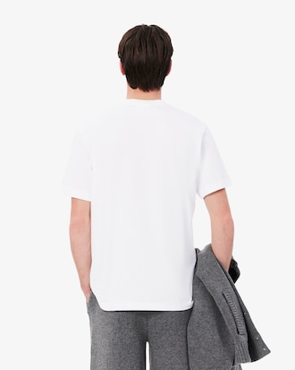 Cotton T-shirt with Breast Pocket