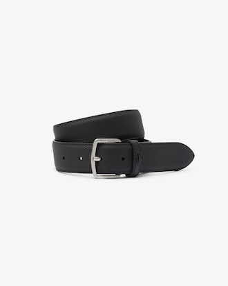 Grained Leather Belt