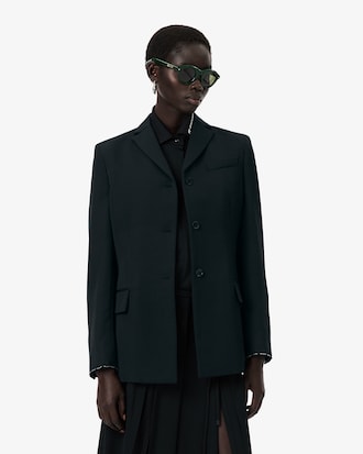 Runway Lightweight Wool Blazer