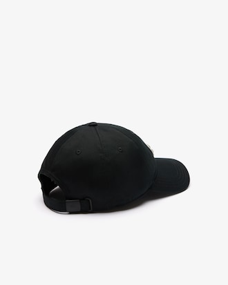 Crocodile Badge Cotton Twill Cap