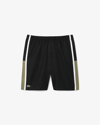 Lightweight Colour-Block Stripe Tennis Shorts