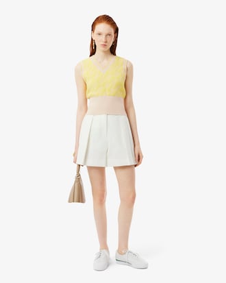 Runway Jacquard Sweater Vest