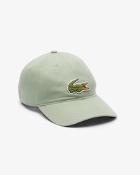 Crocodile Badge Cotton Twill Cap