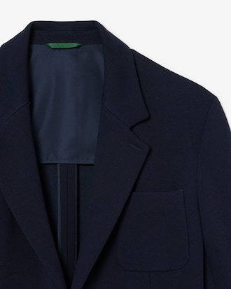 Double-Face Piqué Blazer