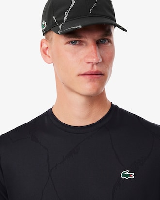 Ultra Dry Crocodile Jacquard Tennis T-shirt