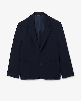 Double-Face Piqué Blazer