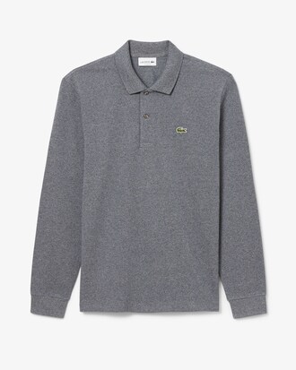 Classic Fit Long Sleeved L.12.12 Polo Shirt