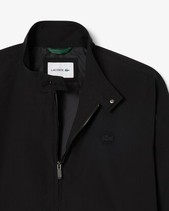 Water-Repellent Harrington Windbreaker Jacket