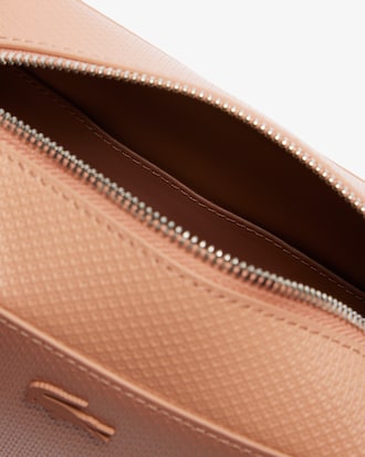 Chantaco Piqu&eacute; Leather Shoulder Bag