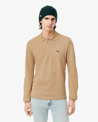 Classic Fit Long Sleeved L.12.12 Polo Shirt