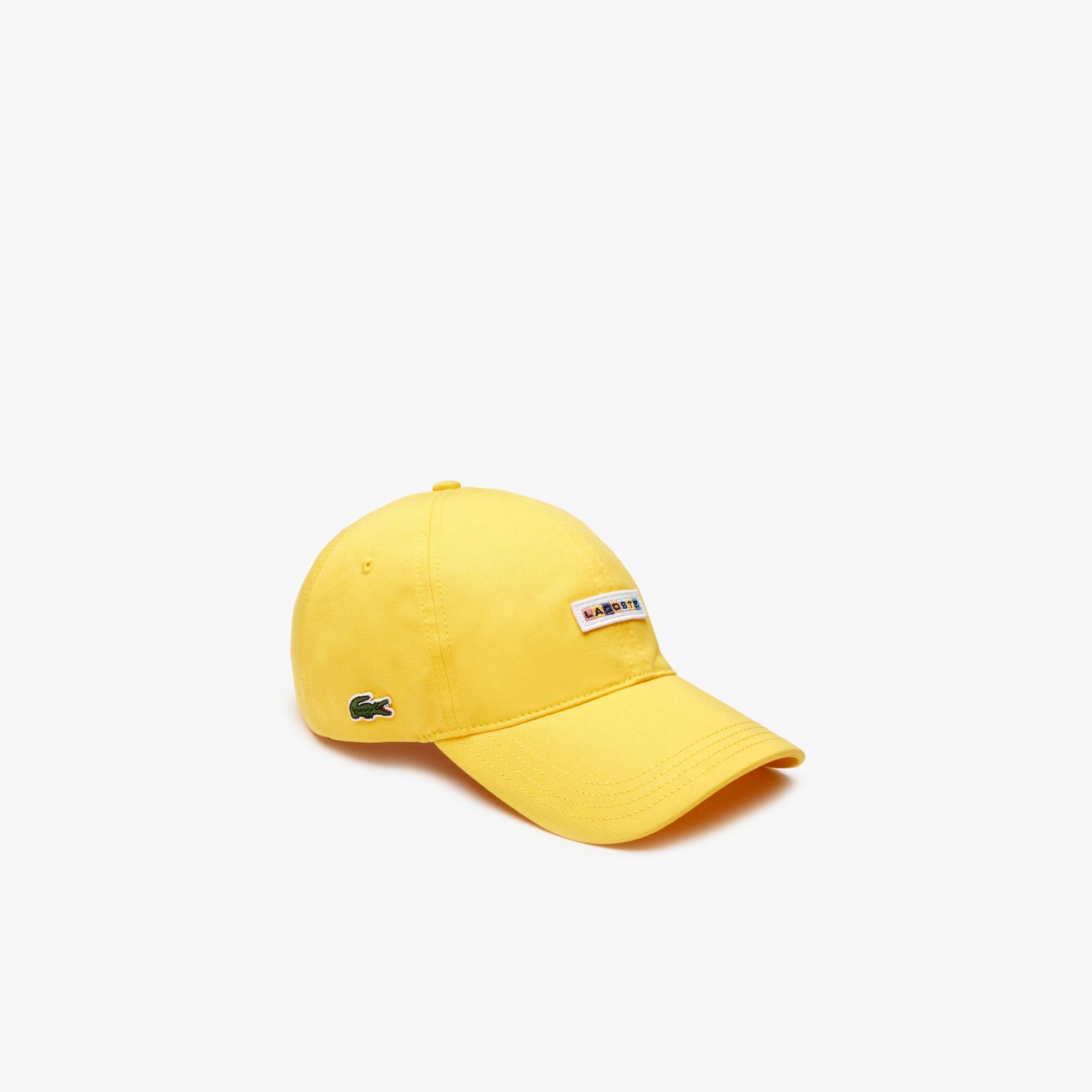 Yellow lacoste cap clearance