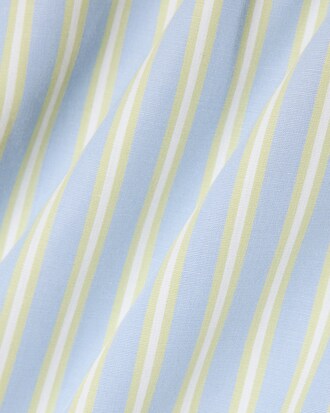 Striped Poplin Pajama Shorts