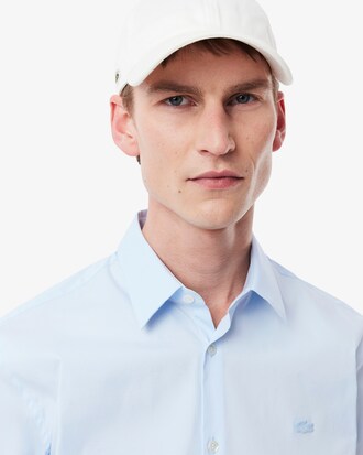 Slim Fit Stretch Poplin Shirt