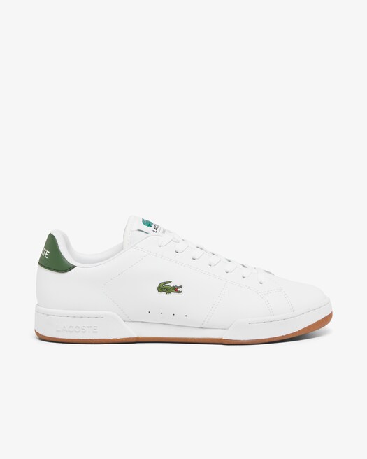 White & Dark Green