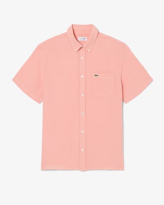 Short Sleeved Linen Shirt