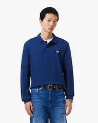 Classic Fit Long Sleeved L.12.12 Polo Shirt