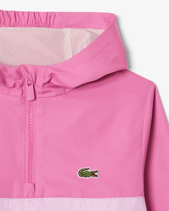 Unisex Hooded Diamond Taffeta Windbreaker