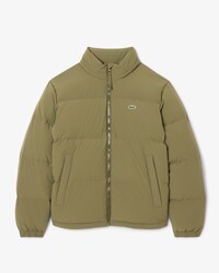Water-Repellent Hooded Down Jacket