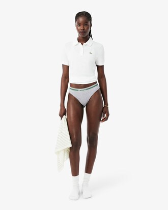 Stretch Cotton String Briefs