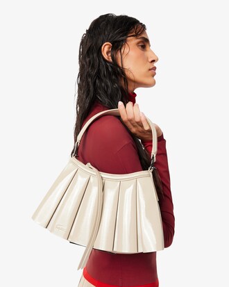 Runway Small Patent Leather Lenglen Purse