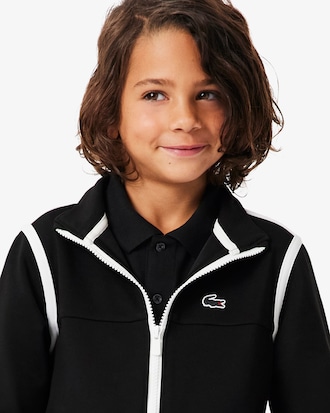 High Neck Zipped Jacket