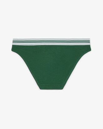 Contrast Waist Stretch Cotton Briefs