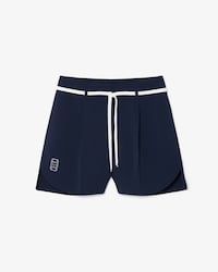 Oversized Pleated Bermuda Shorts