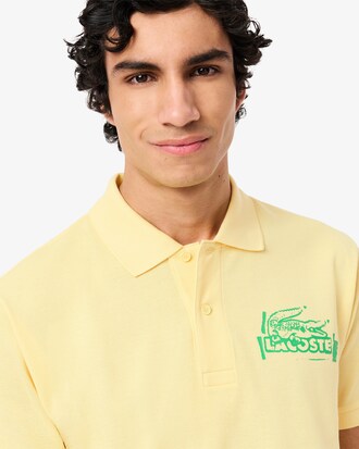 Classic Fit Printed L.12.12 Polo Shirt