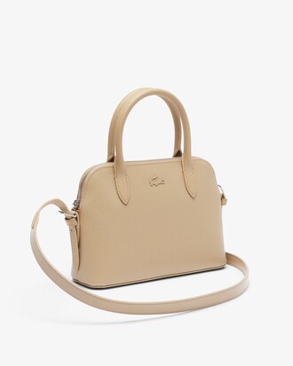 Small Piqu&eacute; Leather Chantaco Bugatti Bag