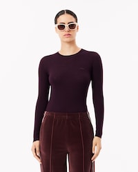 Merino Wool 3D Rib Sweater