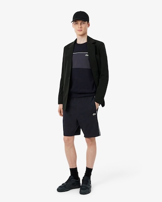 Colour-Block Fleece Sweatshirt